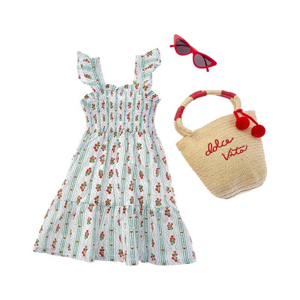 Rachel Zoe Girls  3Pc Dress Set, White